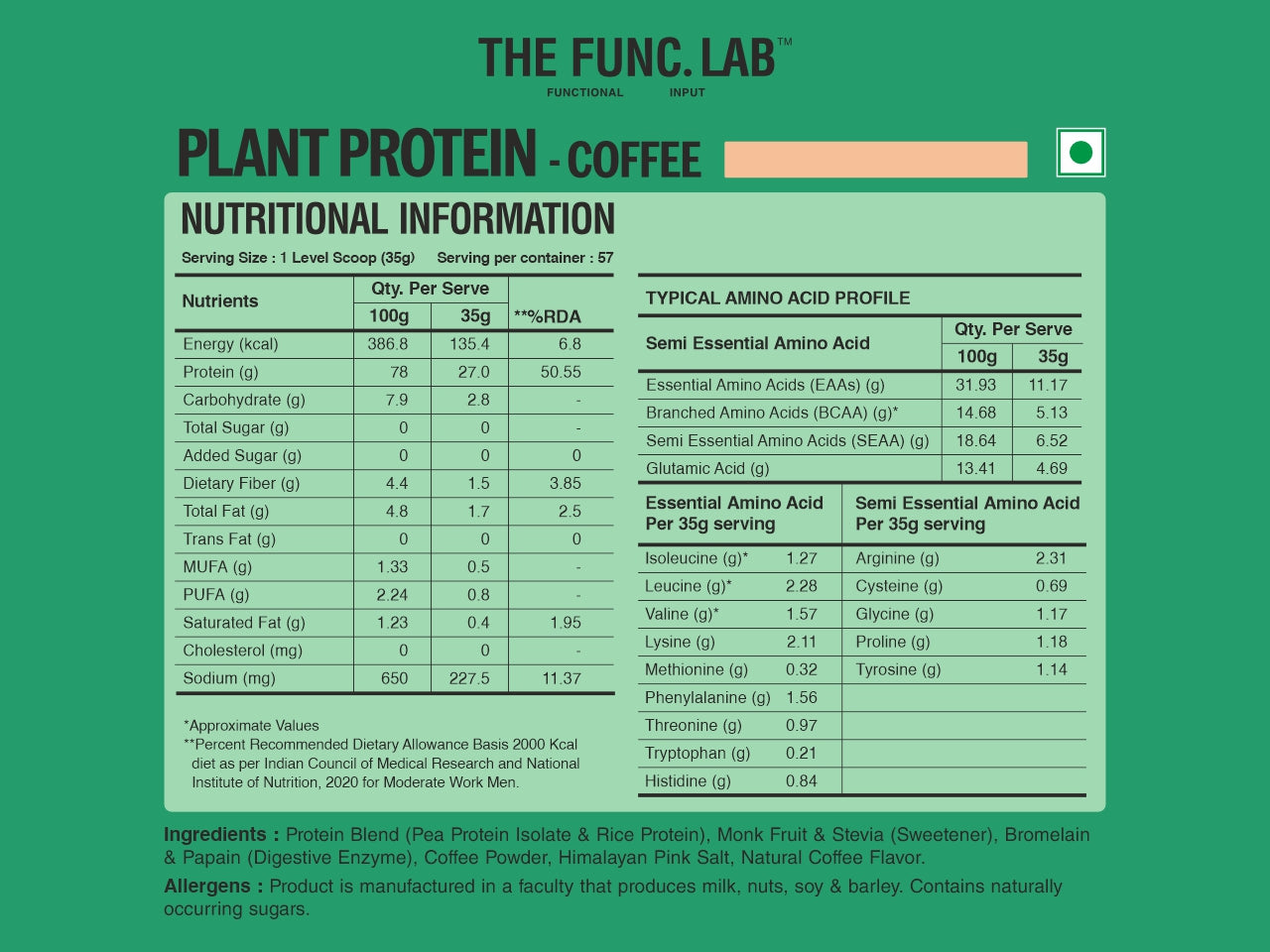 Plant Protein – Coffee