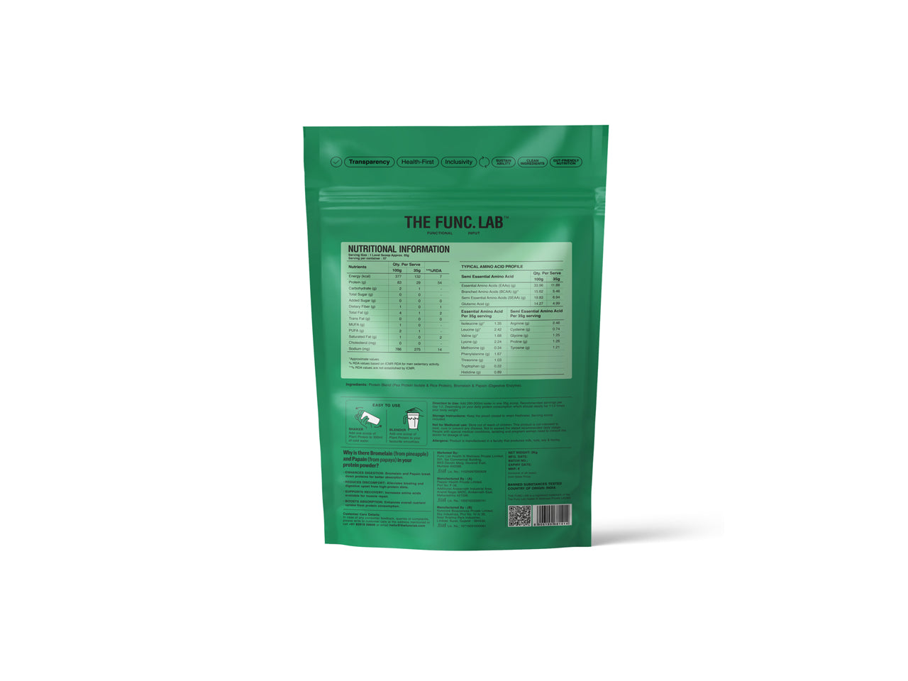 Plant Protein – Unflavored