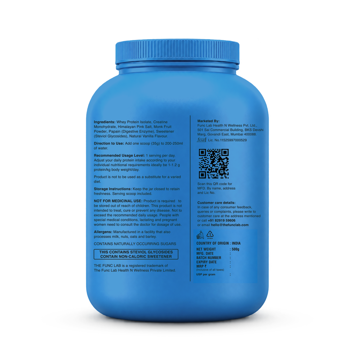 CreaProtein Whey Isolate - Vanilla
