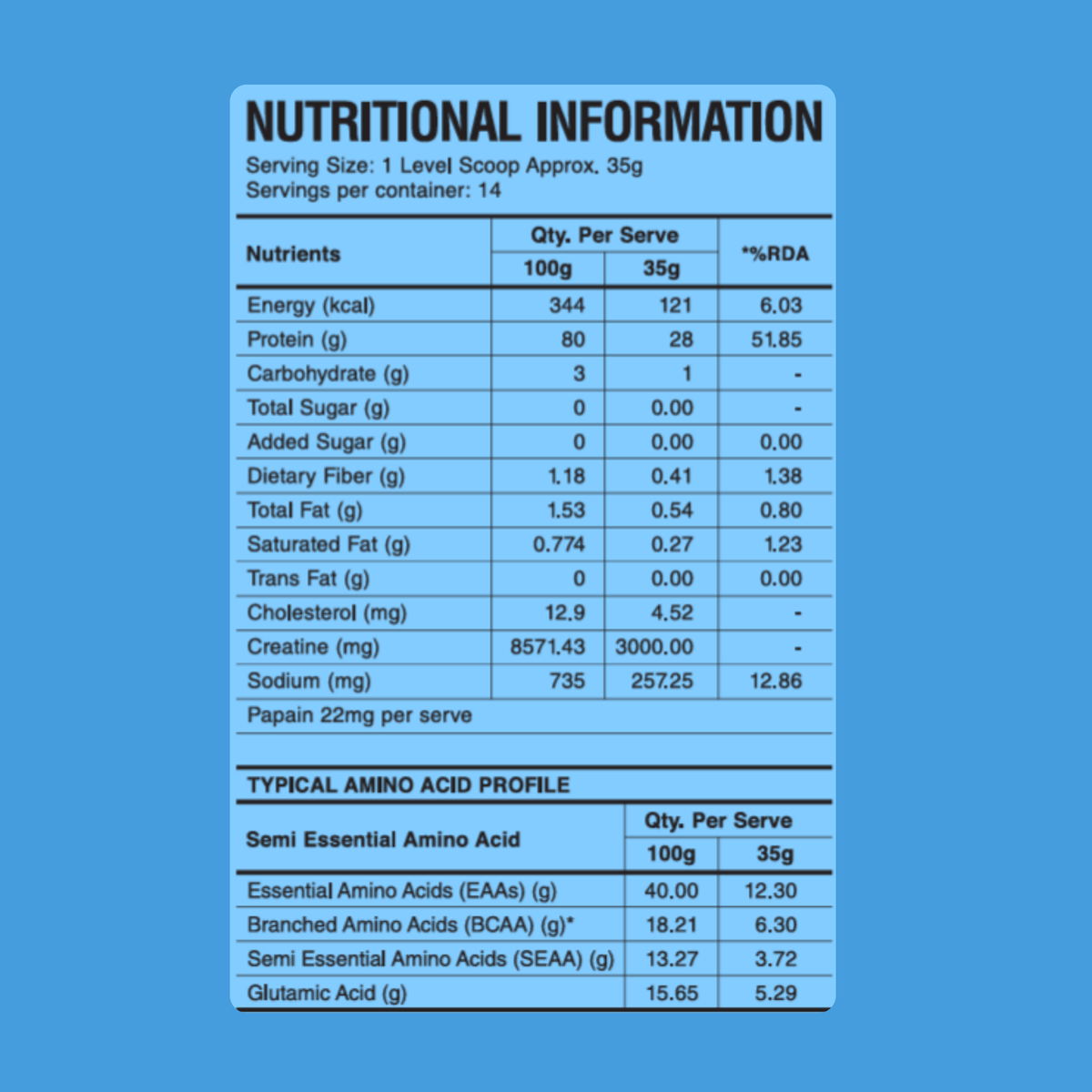 CreaProtein Whey Isolate - Chocolate
