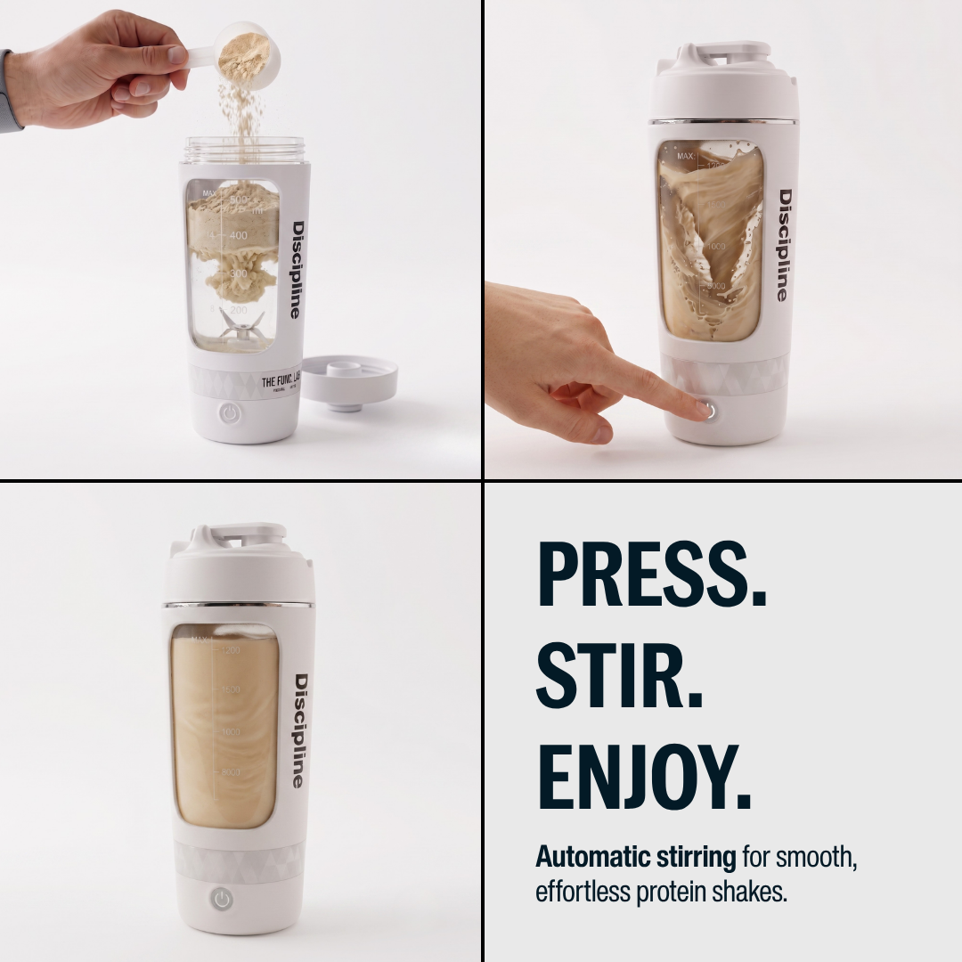 Func. Smart Electric Shaker – White (Discipline)