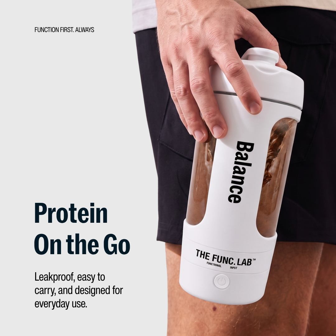 Func. Smart Electric Shaker – White (Discipline)