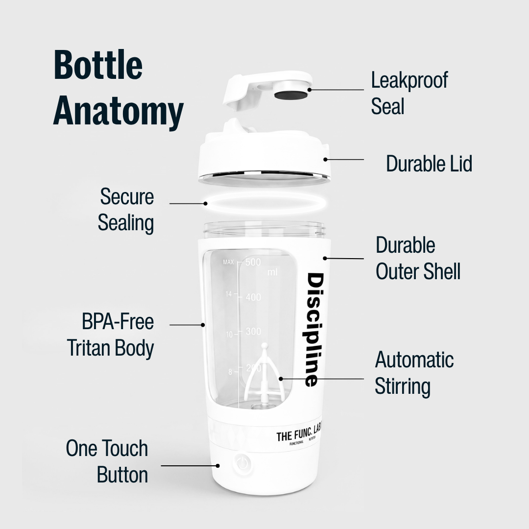 Func. Smart Electric Shaker – White (Discipline)