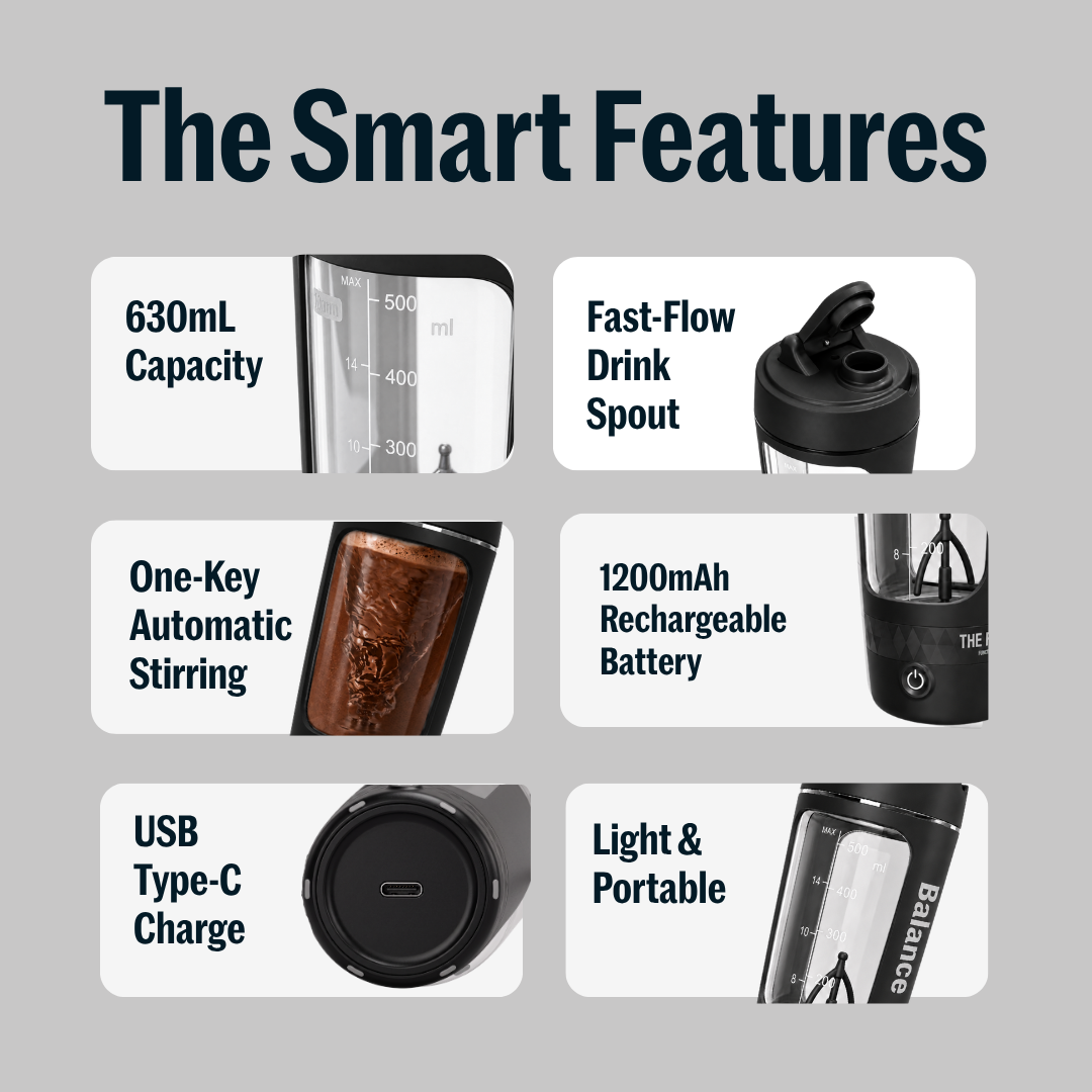 Func. Smart Electric Shaker – White (Discipline)