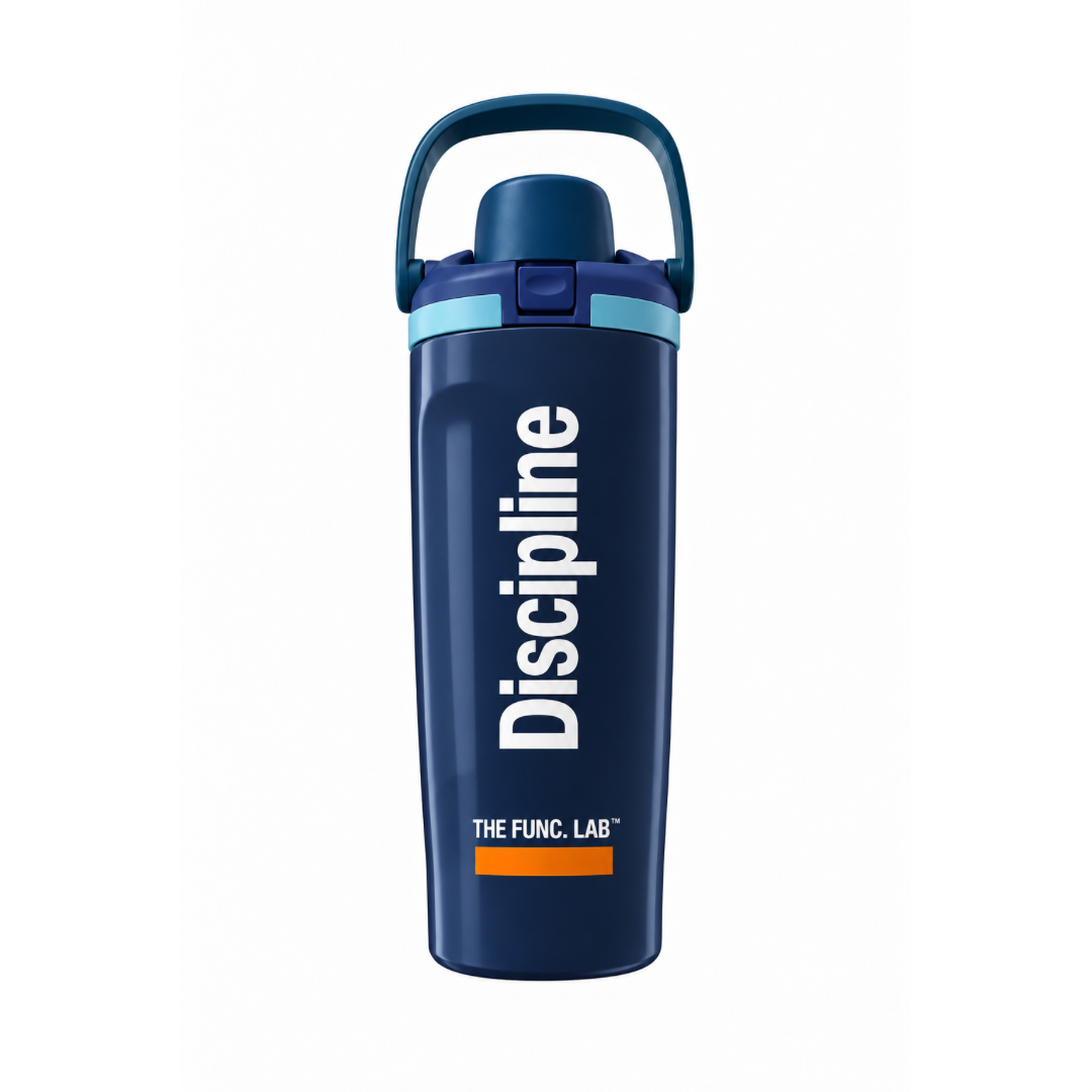 Func. Daily Hydration Bottle – Dark Blue (Discipline)