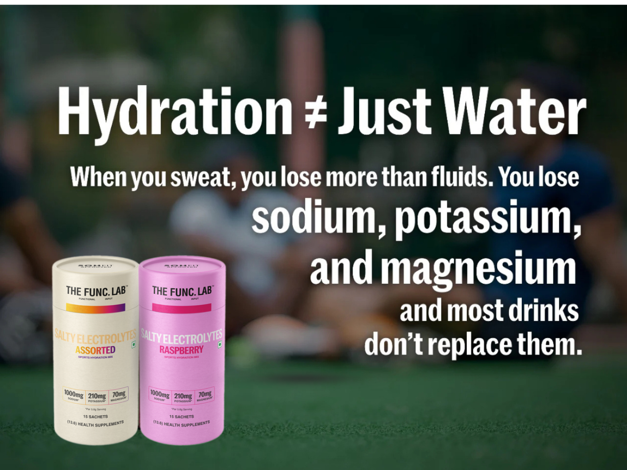Salty Electrolytes – Unflavored