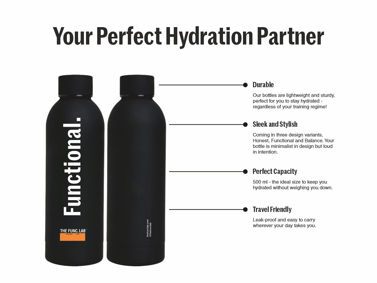 The Func. Lab Bottle - Functional