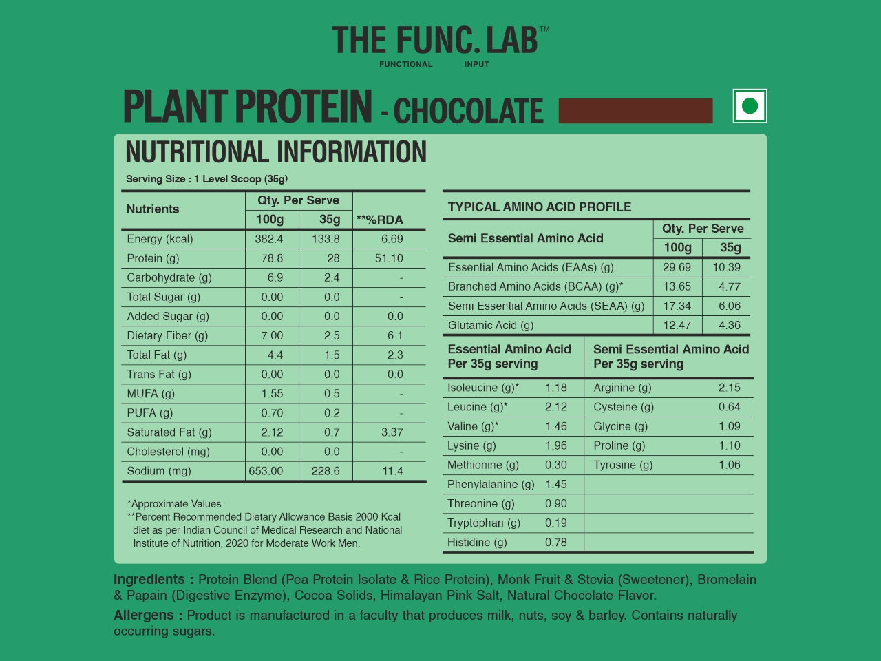 Plant Protein – Chocolate