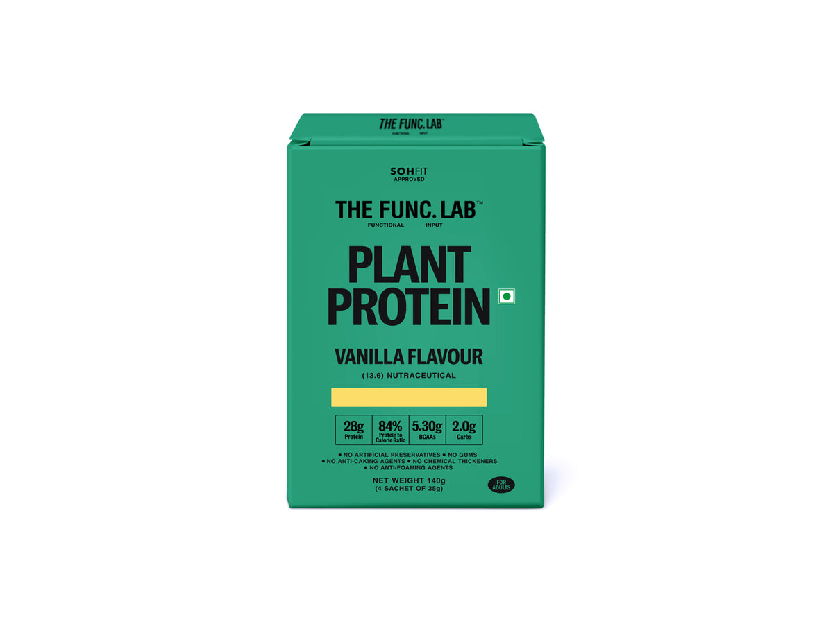 Plant Protein - Vanilla Travel Pack (4 Sachets)