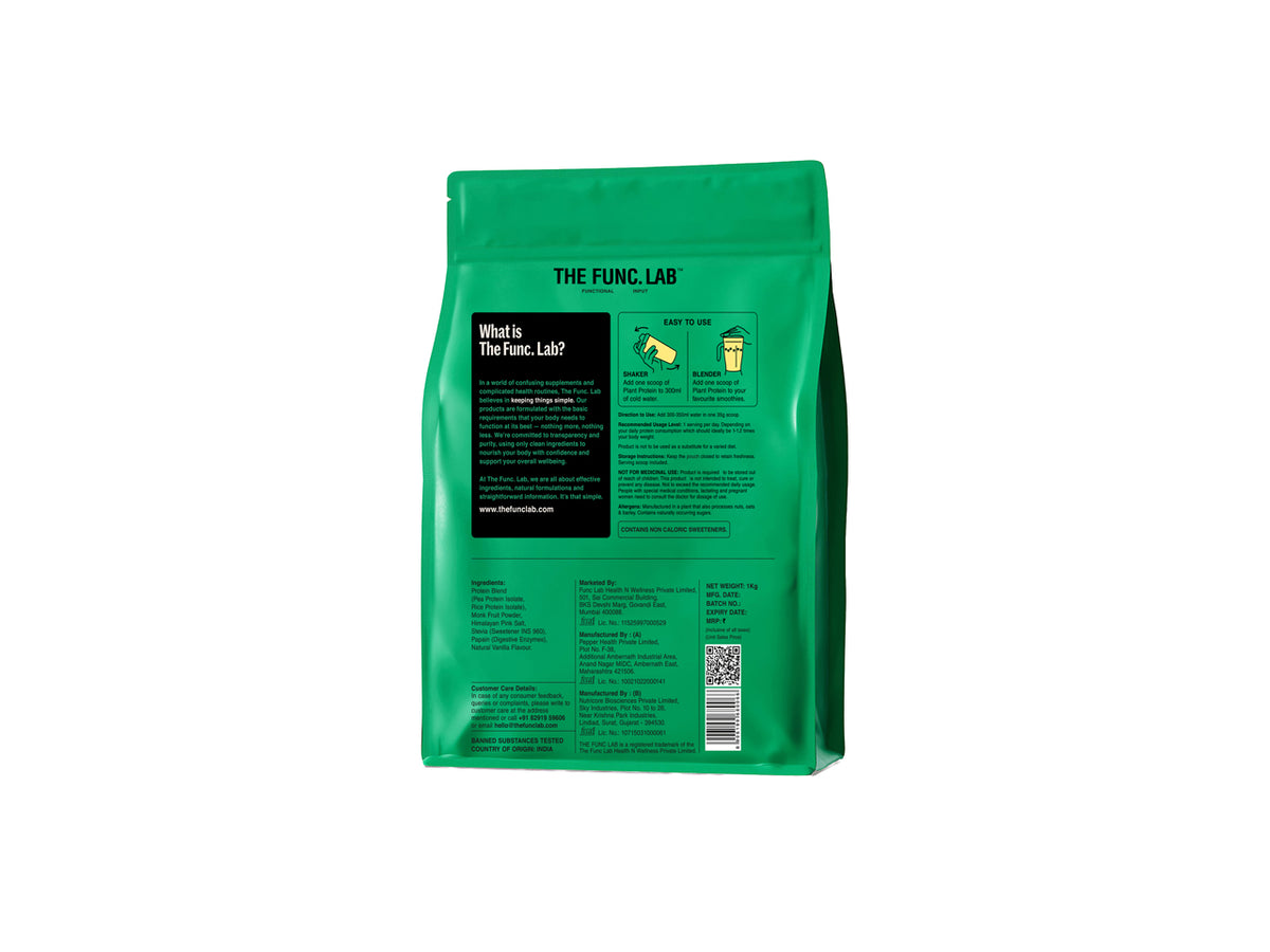 Plant Protein – Vanilla