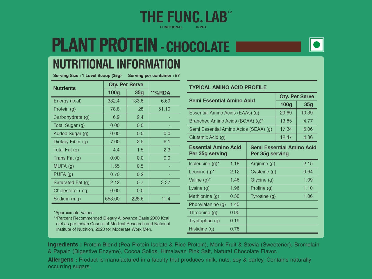 Plant Protein – Chocolate