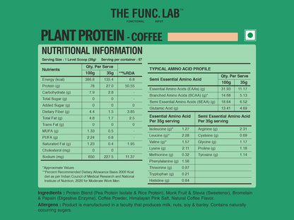 Plant Protein – Coffee