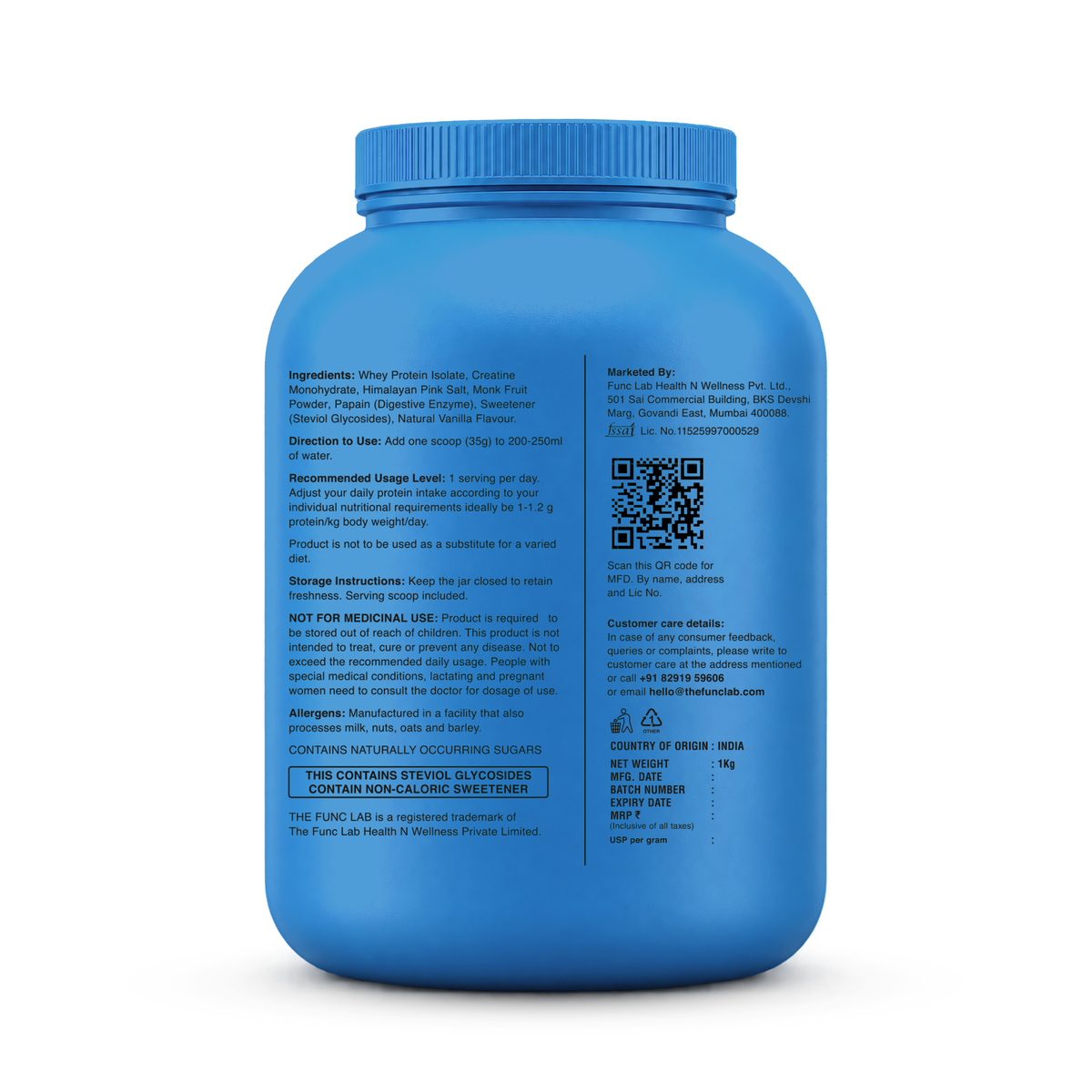 CreaProtein Whey Isolate - Vanilla