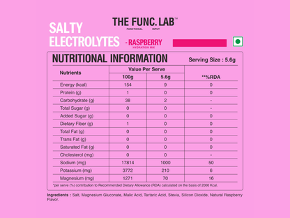 Salty Hydration Mix  – Raspberry