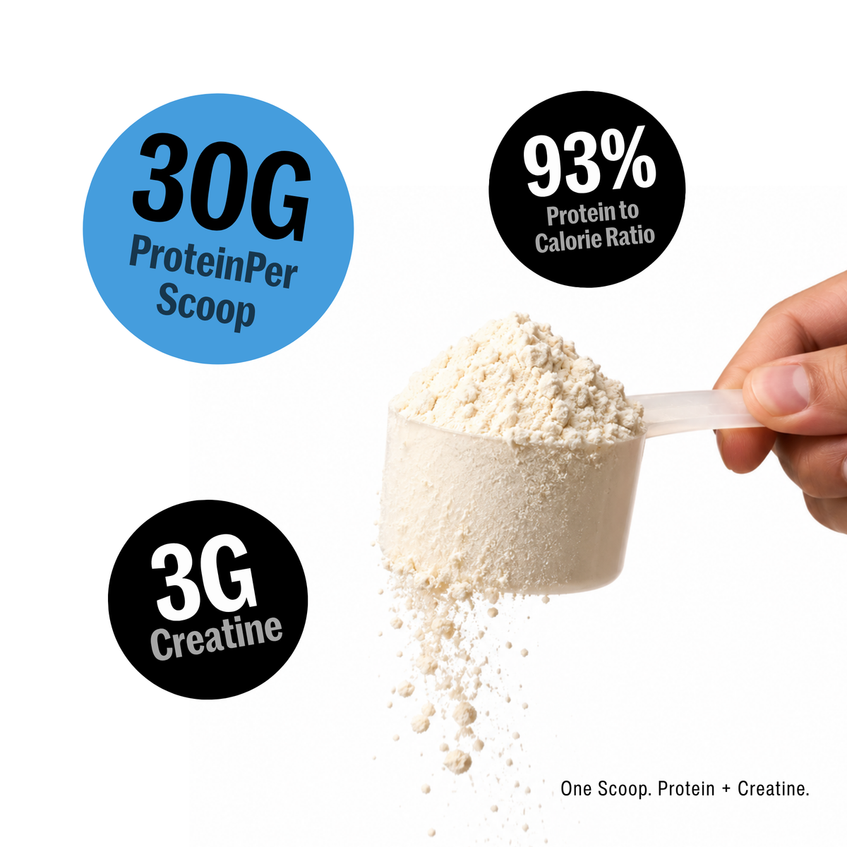 CreaProtein Whey Isolate- Unflavoured
