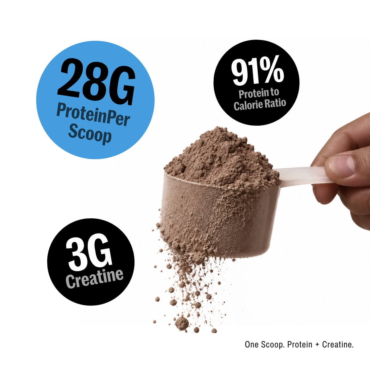 CreaProtein Whey Isolate - Dark Chocolate