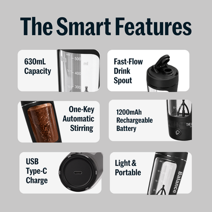 Func. Smart Electric Shaker – Black (Discipline)