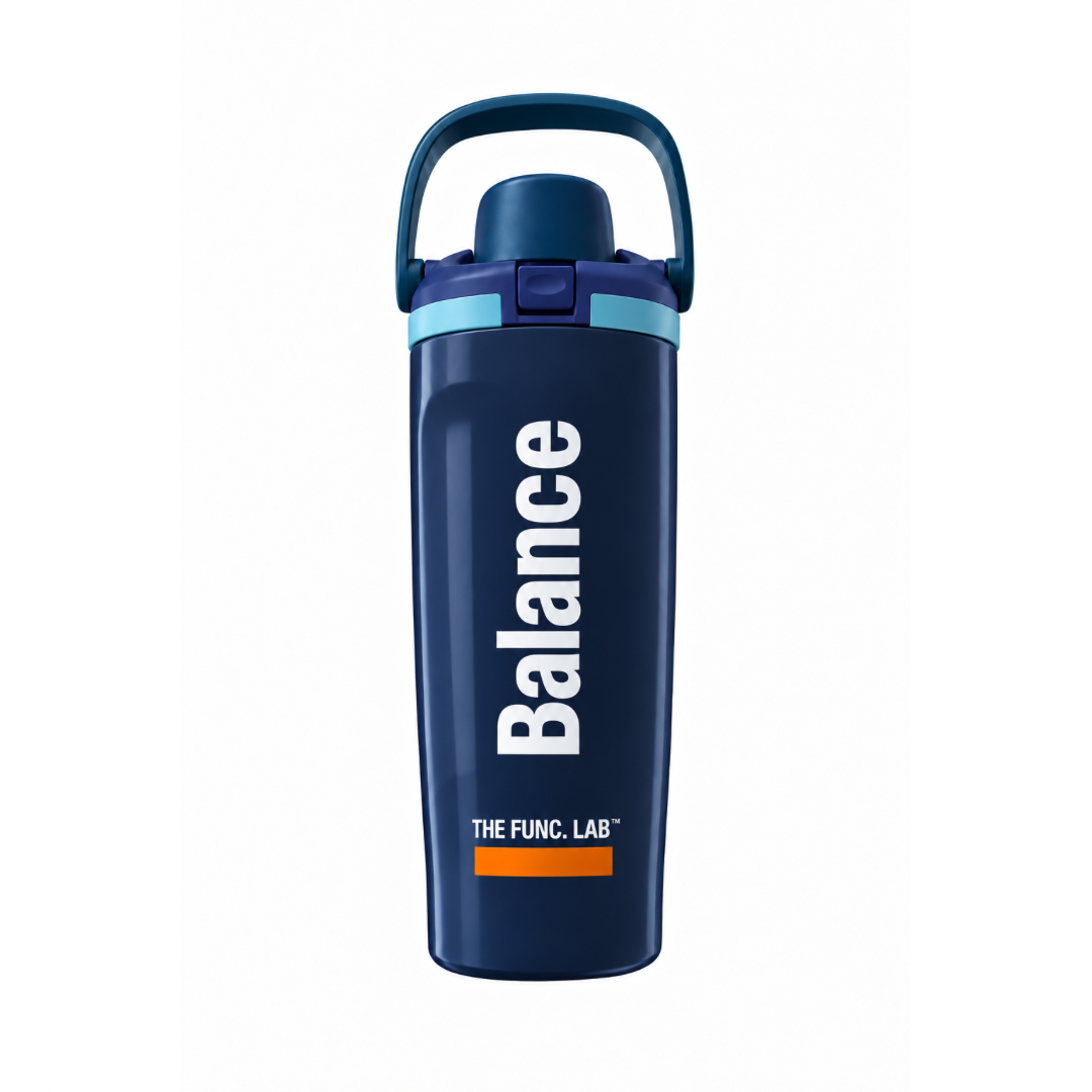 Func. Daily Hydration Bottle (1 Litre) – Dark Blue (Balance)