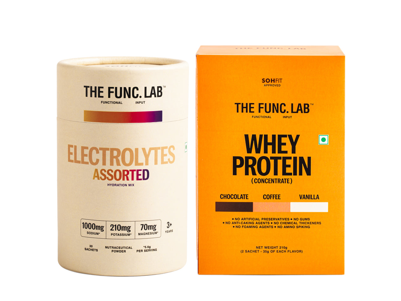 Whey Protein Concentrate – Assorted Flavor Travel Pack Sachets