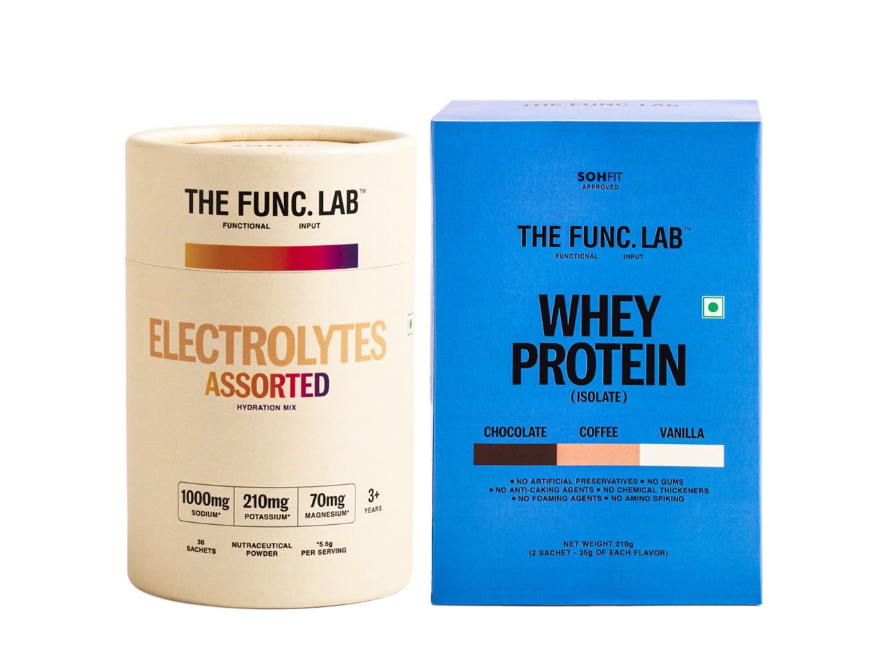 Whey Protein Isolate - Assorted Flavor Travel Pack Sachets