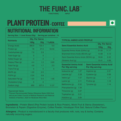Plant Protein – Coffee