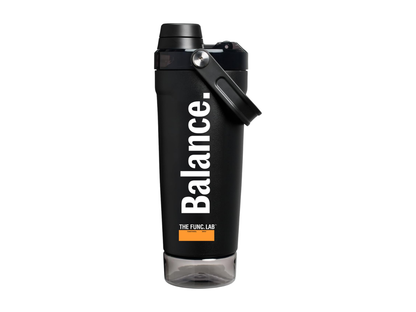 Exclusive Shaker Bottle – Black – Balance (Limited Drop)