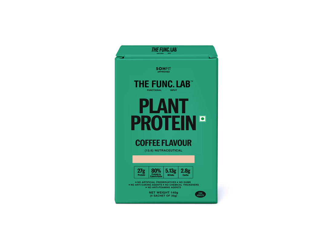 Plant Protein - Coffee Travel Pack (4 Sachets)
