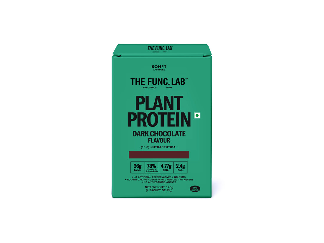 Plant Protein – Dark Chocolate Travel Pack (4 Sachets)