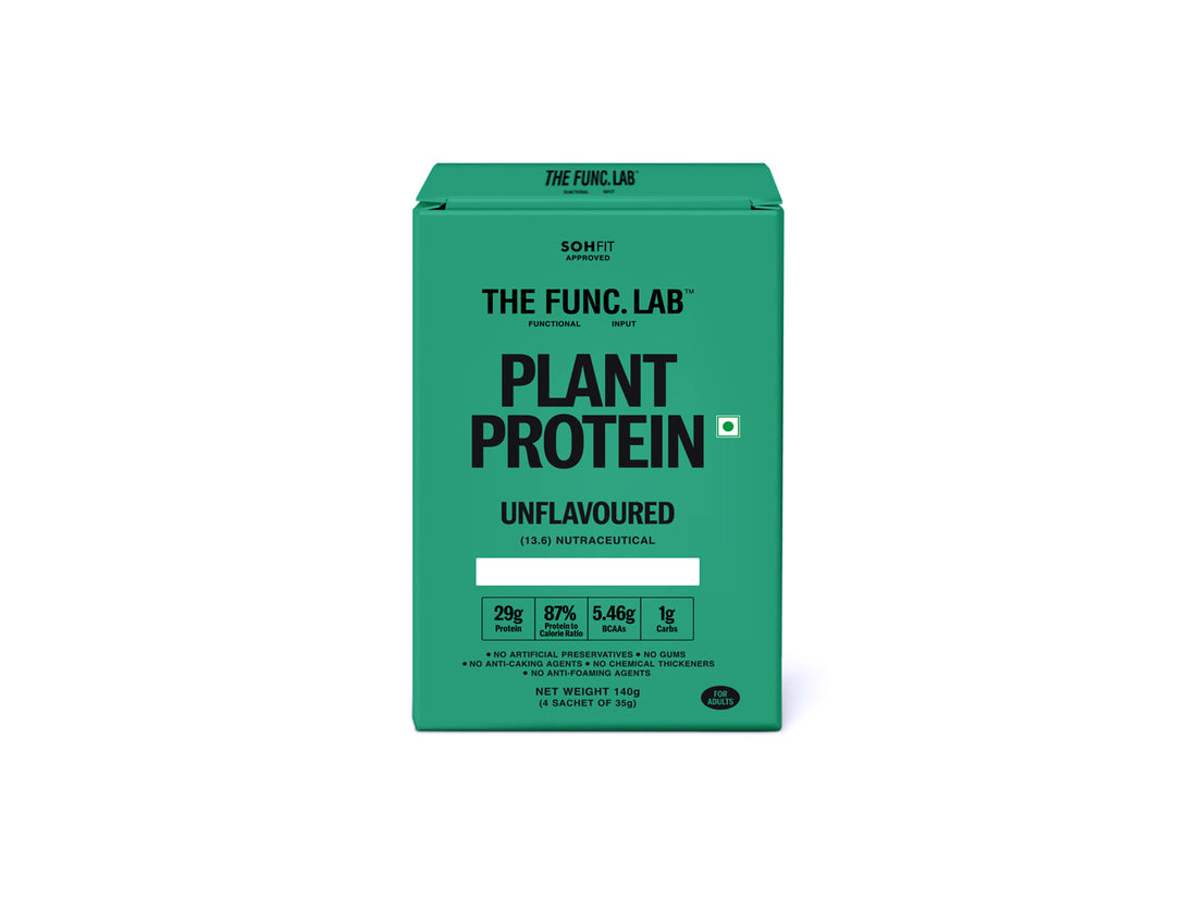Plant Protein - Unflavoured Travel Pack (4 Sachets)