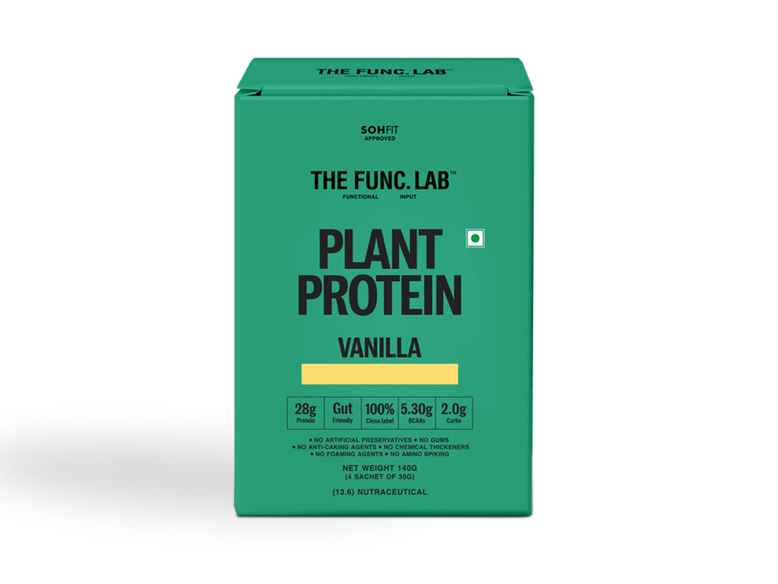 Plant Protein - Vanilla Travel Pack (4 Sachets)
