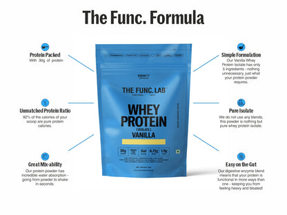 Whey Protein Isolate - Vanilla