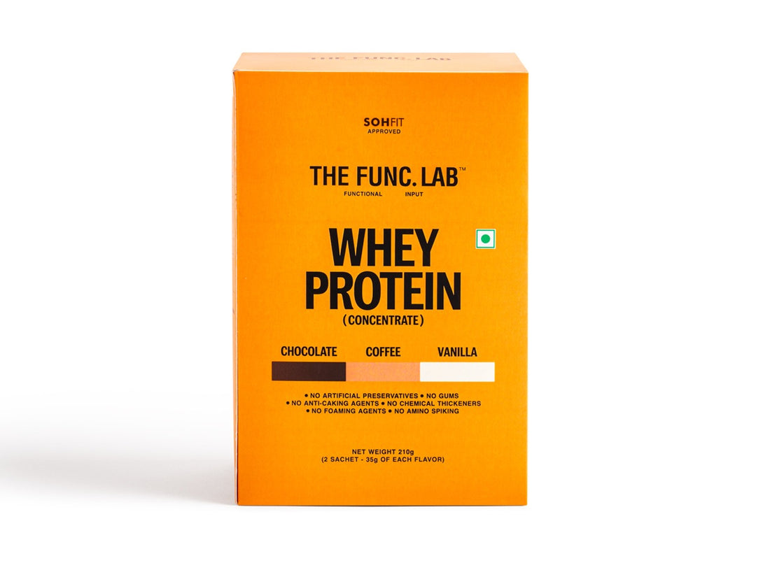 Whey Protein Concentrate – Assorted Flavor Travel Pack Sachets