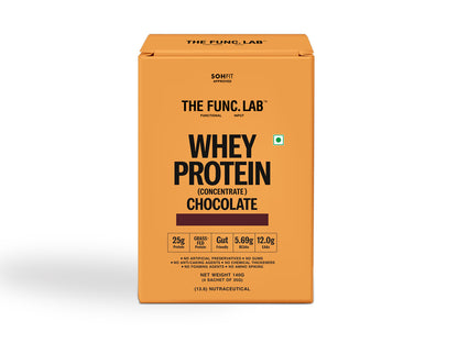 Whey Protein Concentrate - Chocolate Travel Pack (4 Sachets)