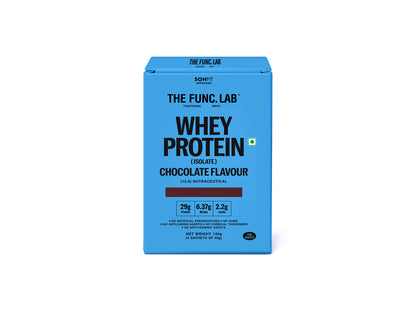 Whey Protein Isolate - Chocolate Travel Pack (4 Sachets)