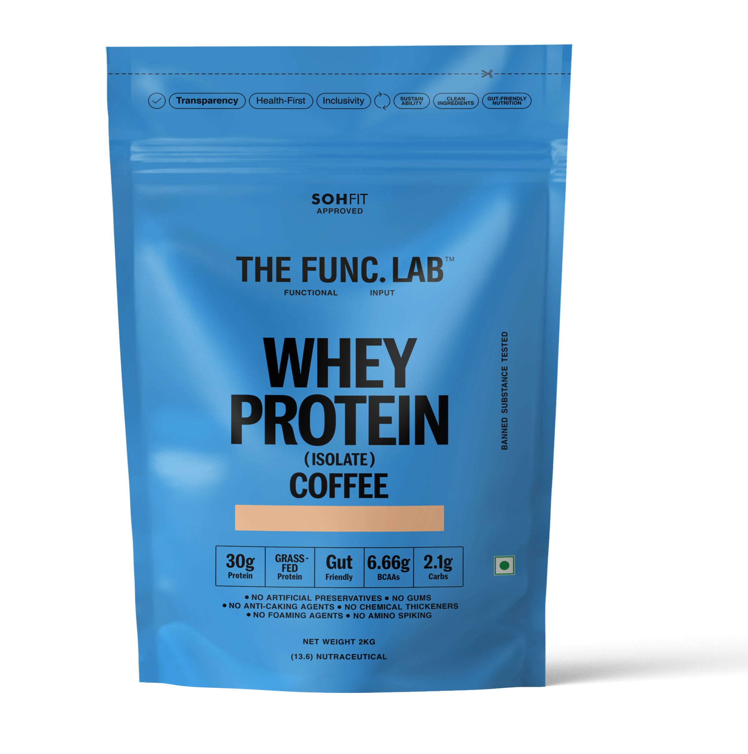Whey Protein Isolate - Coffee – The Func. Lab