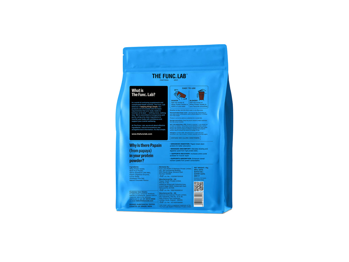 Whey Protein Isolate - Chocolate