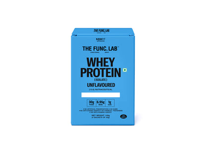 Whey Protein Isolate - Unflavoured Travel Pack (4 Sachets)