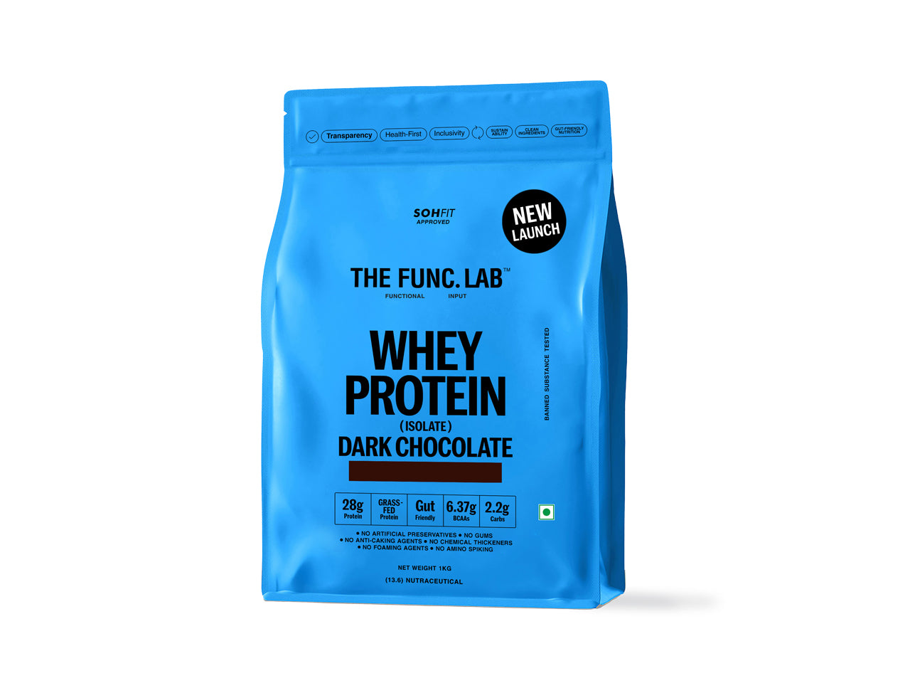 Whey Protein Isolate – Dark Chocolate – The Func. Lab