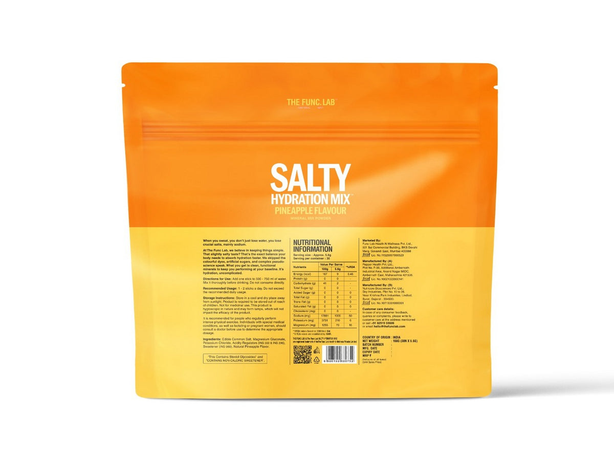 Salty Hydration Mix – Pineapple