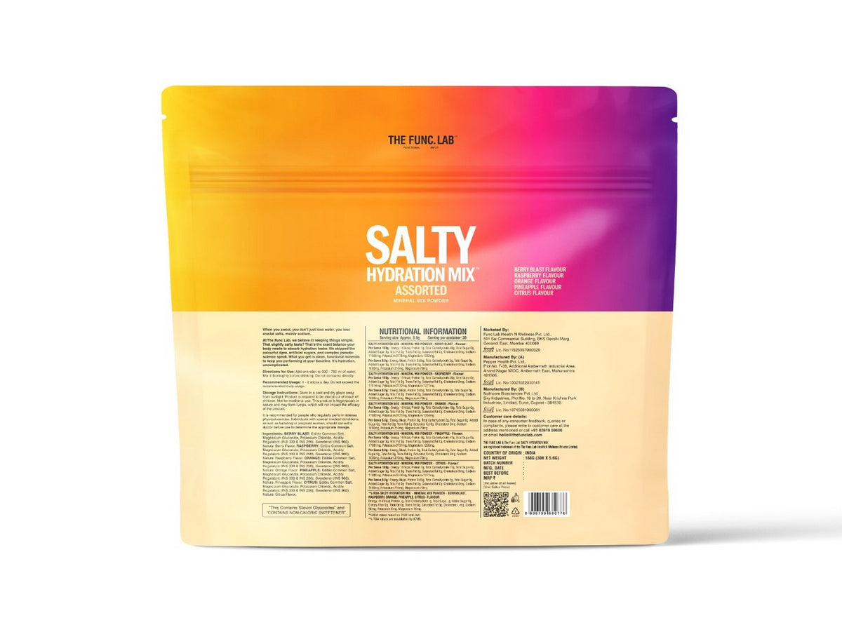Salty Hydration Mix  – Assorted
