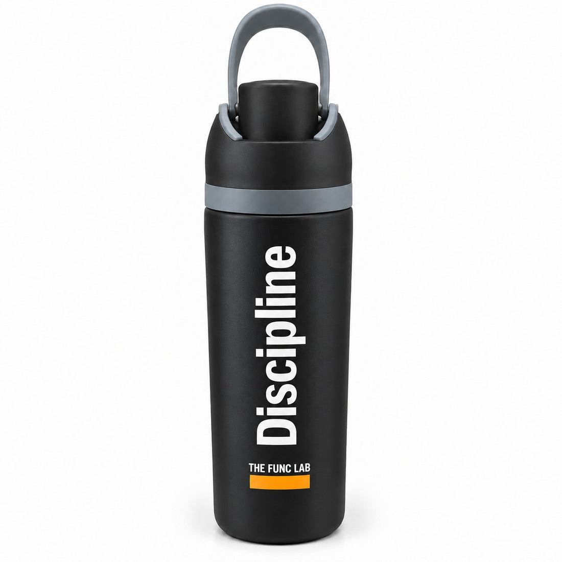 Func. Daily Hydration Bottle (800ml) – Black (Discipline) | Short Portable Handle