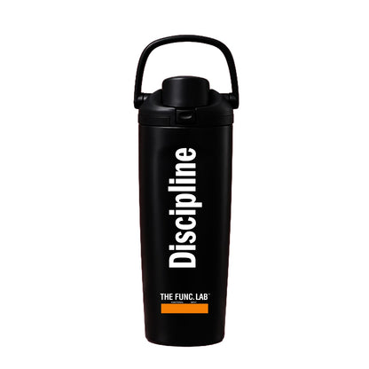 Func. Daily Hydration Bottle – Black (Discipline) | Long Portable Handle