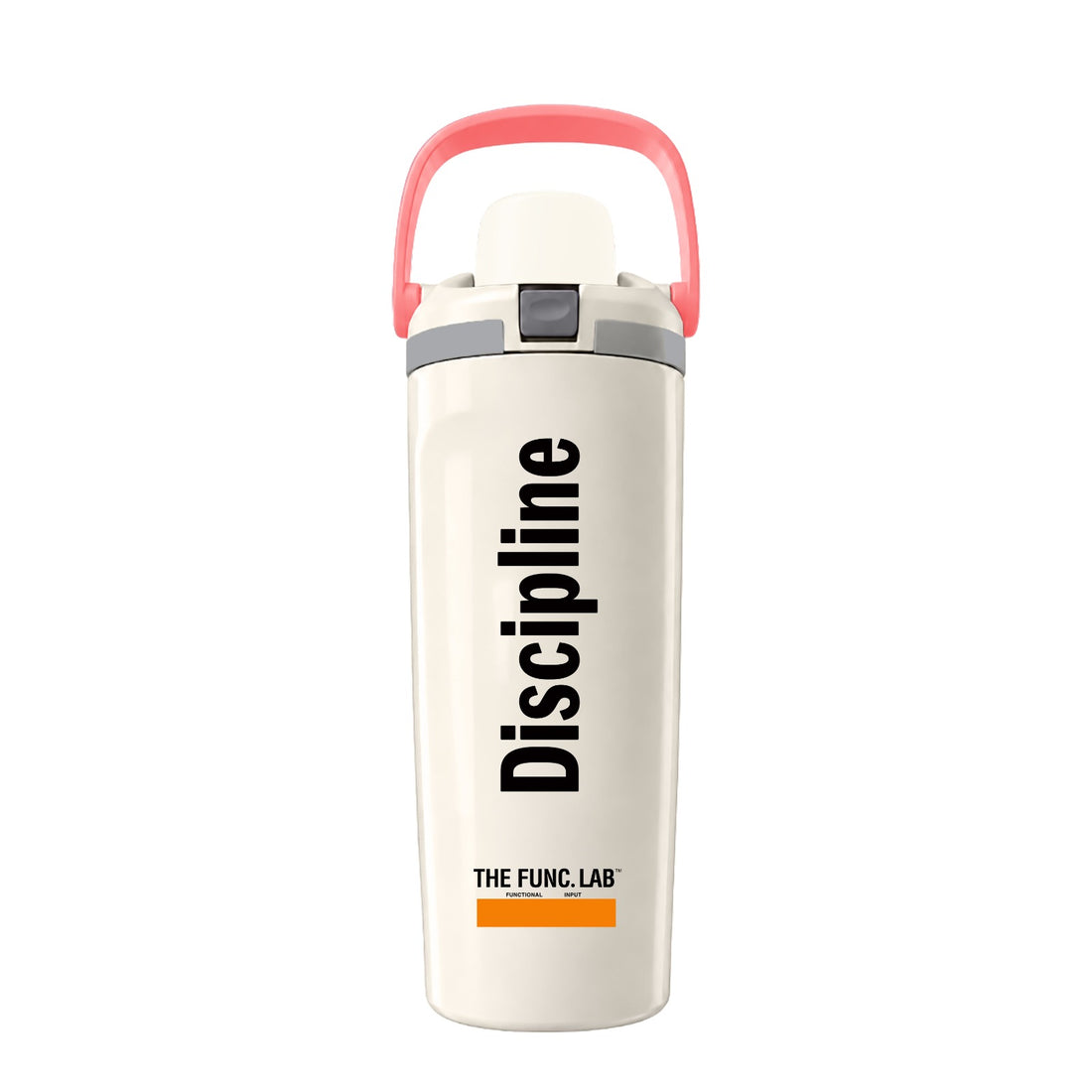 Func. Daily Hydration Bottle (1 Litre) – Off White (Discipline)