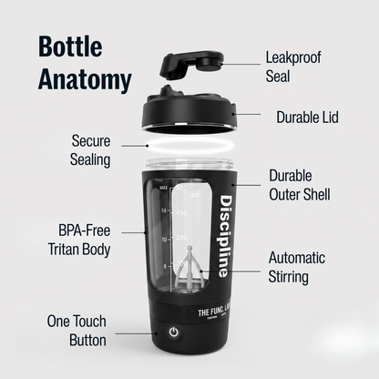 Func. Smart Electric Shaker – Black (Discipline)